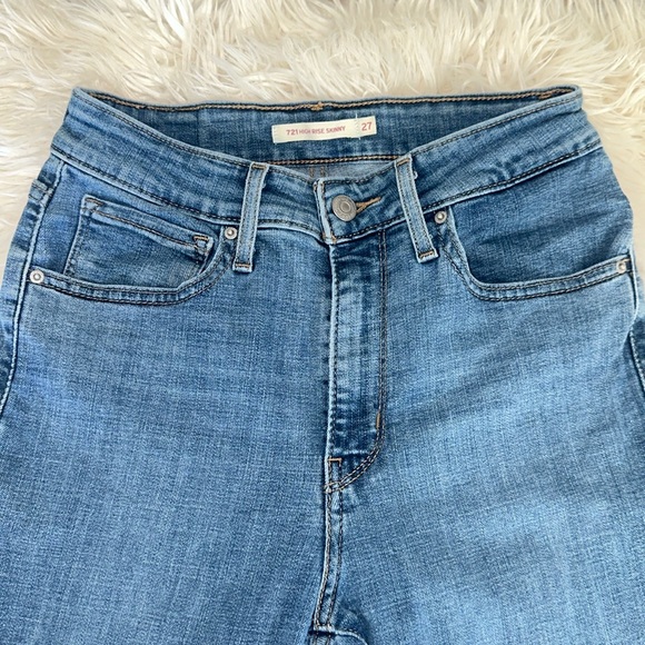 LEVIS 721 High Rise Skinny - Picture 1 of 6